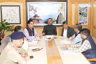 CM Sukhvinder Singh Sukhu reviewed meeting