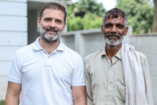 After viral video of vegetable vendor, Rahul Gandhi has lunch with him