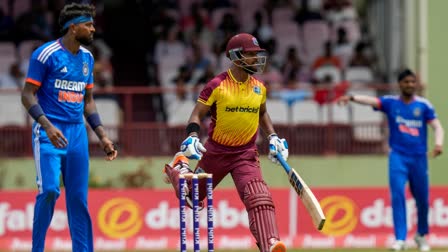 Indian captain Hardik Pandya admitted that his lack of rhythm and slow approach became a turning point as his team lost momentum during the back-10 overs of the fifth T20 International against West Indies, here on Sunday.  The Indian team under Pandya lost its first bilateral series in the shortest format the2-3 against the West Indies but the skipper harped on the positives, like emergence of youngsters like Tilak Varma and Yashasvi Jaiswal.