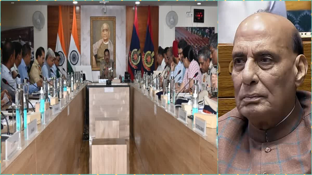 Defence Minister Rajnath Singh holds important meet on security in J-K, Ajit Doval and Army Chief present