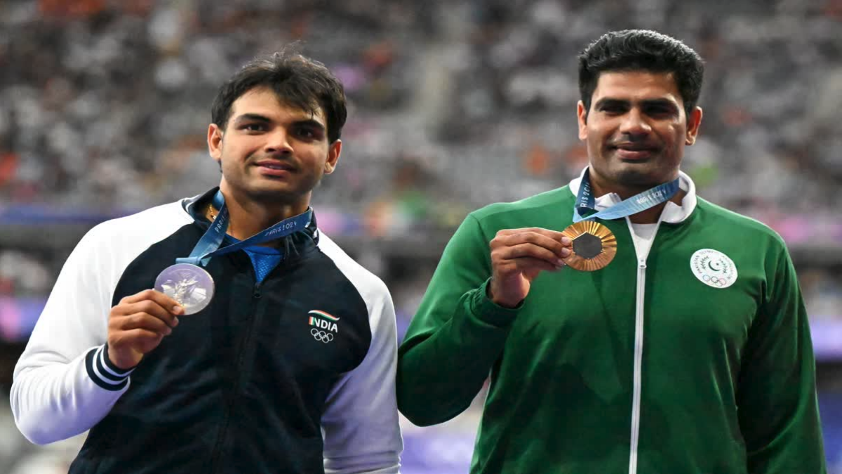 Neeraj Chopra and Arshad Nadeem