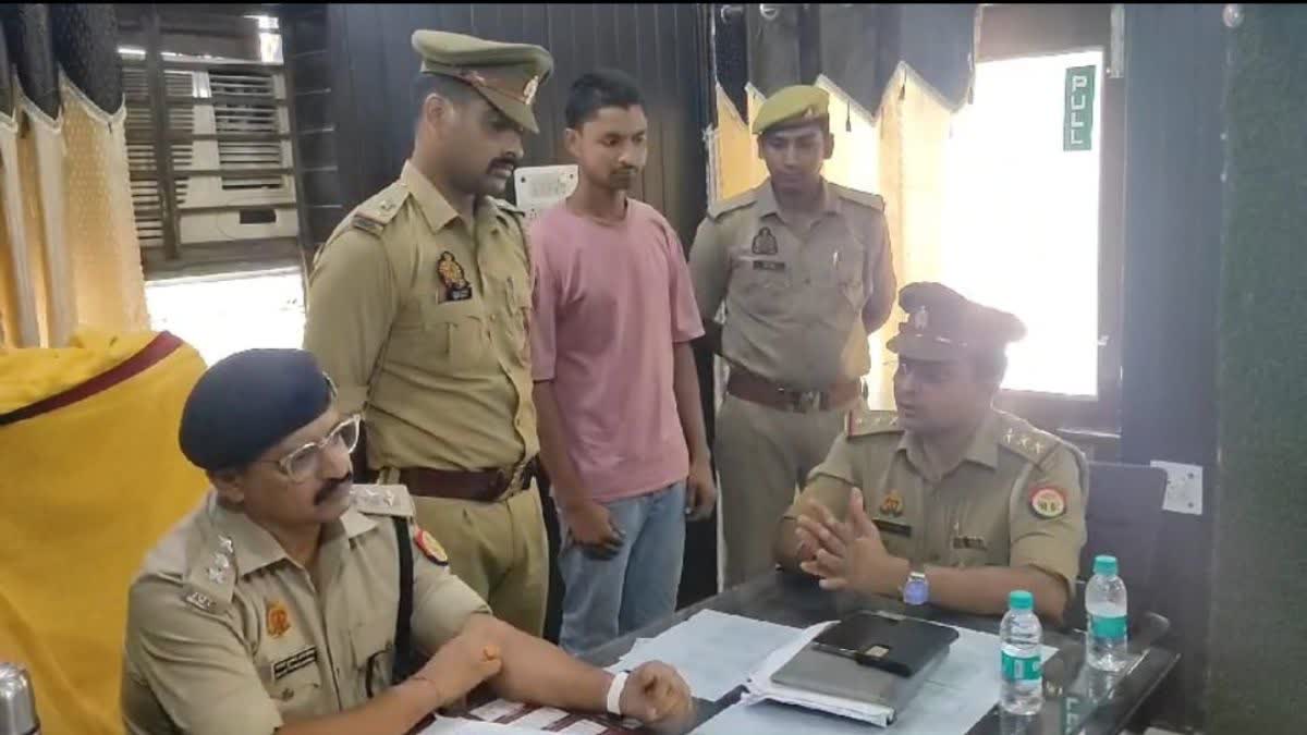 पुलिस की गरफ्त में हत्या का आरोपी भाई गुलफाम