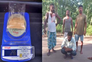 Two Drugs smugglers arrested with drugs in BARHAMPUR