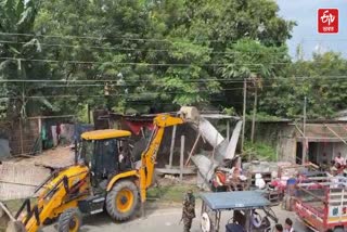 Eviction drive in Golaghat