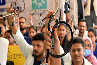 RESIDENT DOCTORS PROTEST