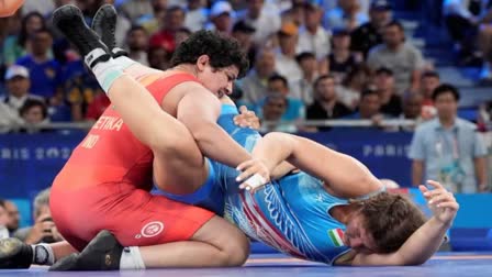 Wrestling In paris Olympics