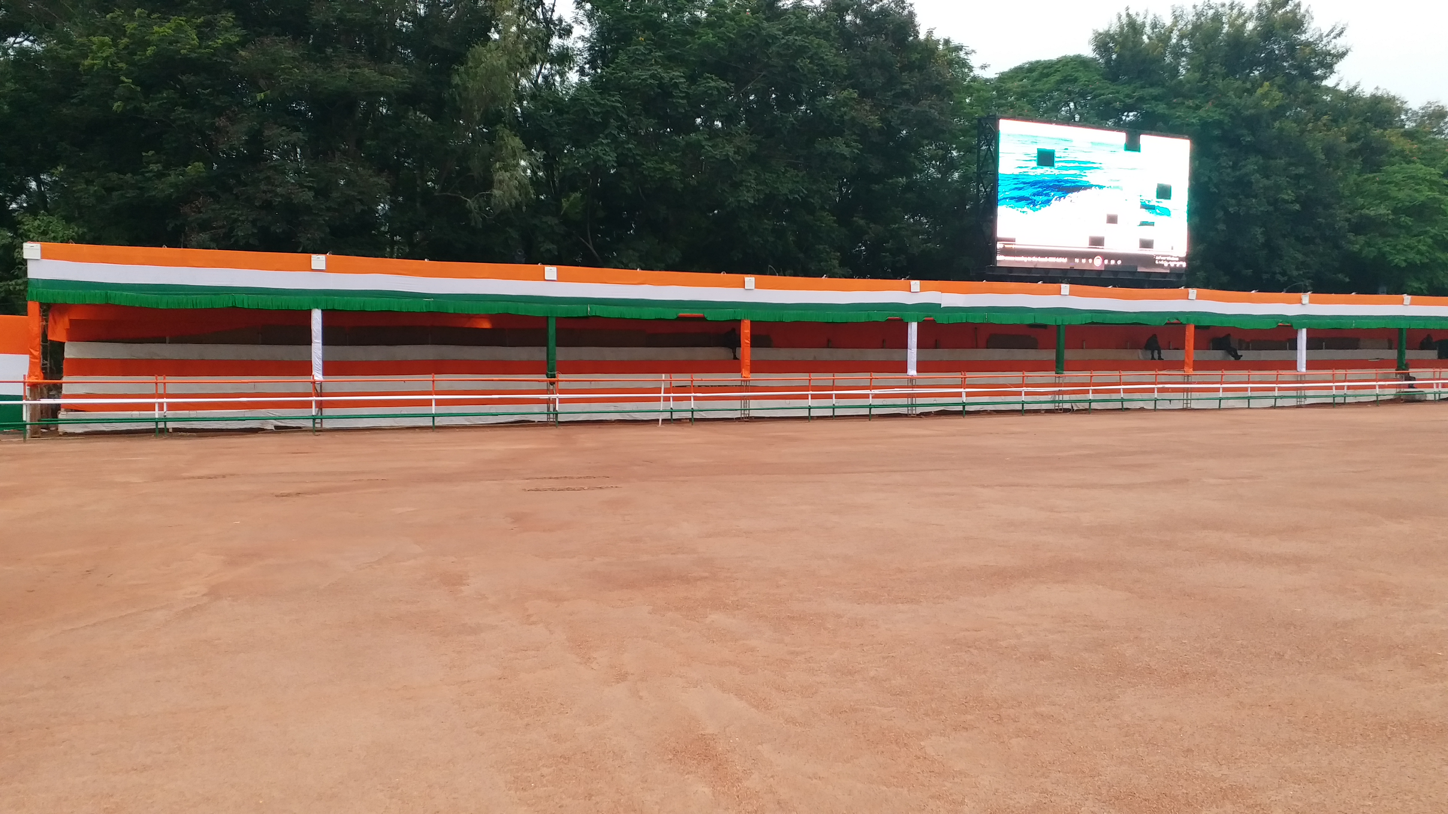 Ranchi Morhabadi ground is fully decorated about Independence Day