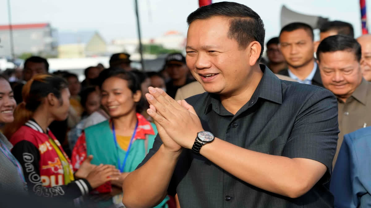 Cambodia's new PM Hun Manet heads to close ally China for his first official trip abroad