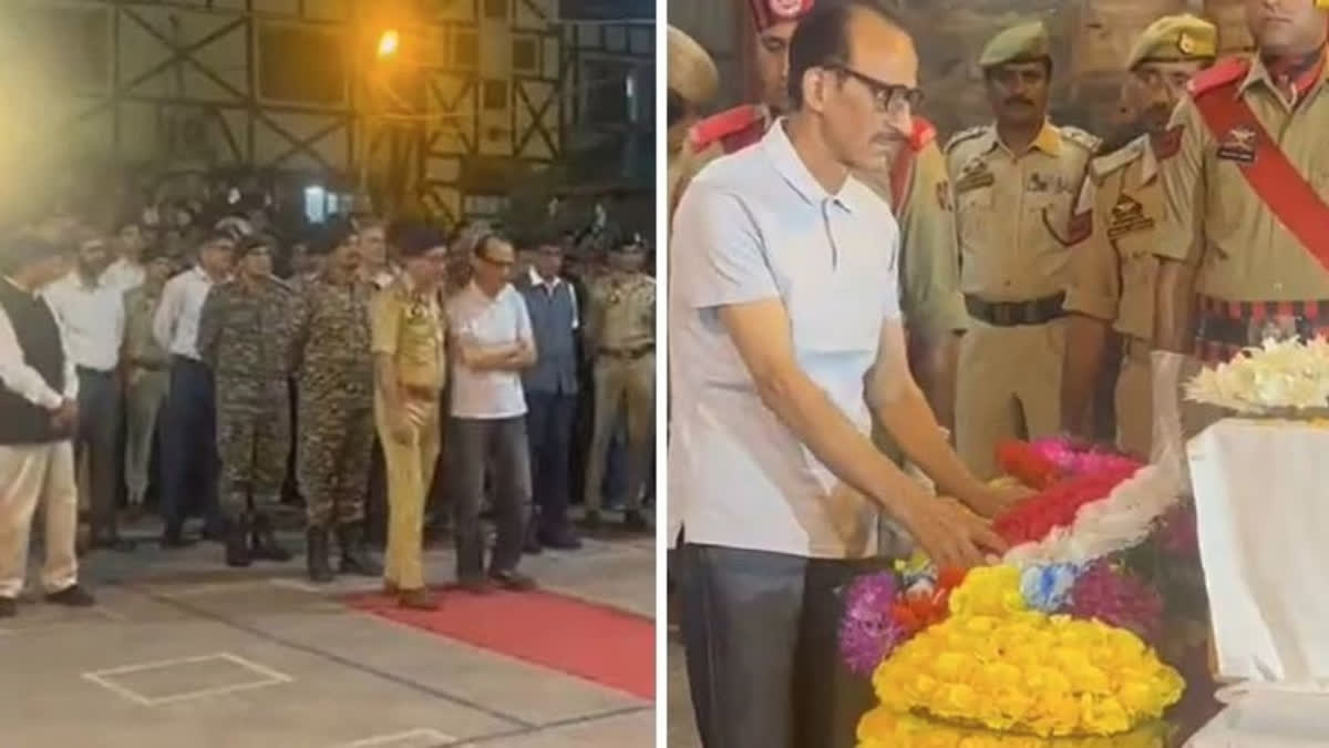 Martyred J&K Police officer’s father defies grief, tears to salute his son