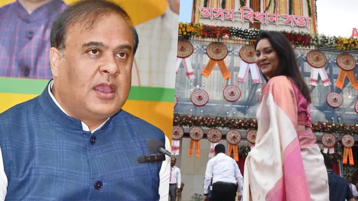 Himanta Biswa Sarma wife Rinki Bhuiyan Sarma