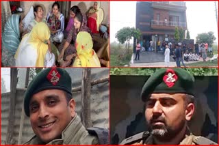 martyred Colonel Manpreet Singh Major Ashish in anantnag encounter last rites