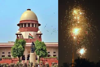 SUPREME COURT  Apex court  Firecracker ban in Delhi  Delhi firecracker ban  Delhi government  sale and use of firecrackers  green crackers  National Green Tribunal  ഡൽഹി പടക്ക നിരോധനം  പടക്ക നിരോധനം ഡൽഹി  ഡൽഹി പടക്ക നിരോധനത്തിൽ ഹർജി  ഡൽഹി പടക്ക നിരോധനം സുപ്രീം കോടതി  പടക്ക നിരോധന ഹർജി തള്ളി സുപ്രീം കോടതി  സുപ്രീം കോടതി  സുപ്രീം കോടതി ഡൽഹി  സുപ്രീം കോടതി ഡൽഹി പടക്ക നിരോധനം  പടക്കം ഡൽഹി  ഡൽഹി പടക്കം നിരോധനം  ഹരിത പടക്കങ്ങൾ  ഹരിത പടക്കങ്ങൾ ഡൽഹി  ഡൽഹി സർക്കാർ  വായു മലിനീകരണം  പടക്കം  ഡൽഹി  ഡൽഹി വായുമലിനീകരണം