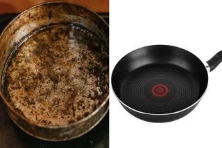 Clean nonsticky cookware