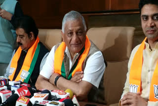 While addressing a political event in Indore, Union Minister Colonel VK Singh talked about the recent terrorist encounter operation in Anantnag on September 14.