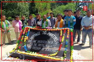 Ex NDFB Observed Martyrs Day at Barama in Baksa