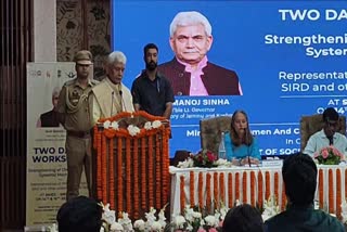 Jammu and Kashmir Lieutenant Governor Manoj Sinha