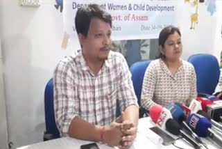 Press conference  on Child Protection