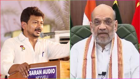 Udhayanidhi Stalin and Amit Shah