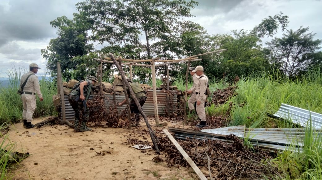 মণিপুৰত আৰক্ষীৰ কঠোৰ অভিযান