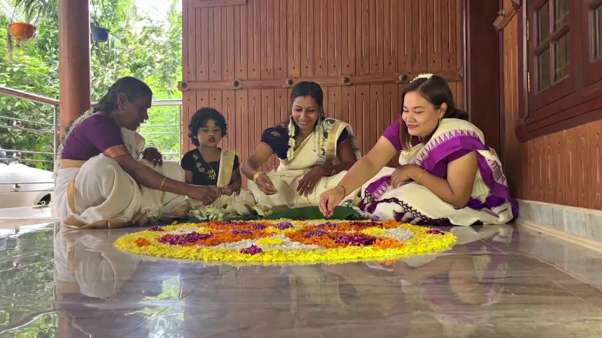 ONAM 2024  ഓണം ആഘോഷിച്ച് മ്യാൻമർ സ്വദേശി  മ്യാന്മർ ഓണം  MALAYALAM LATEST NEWS