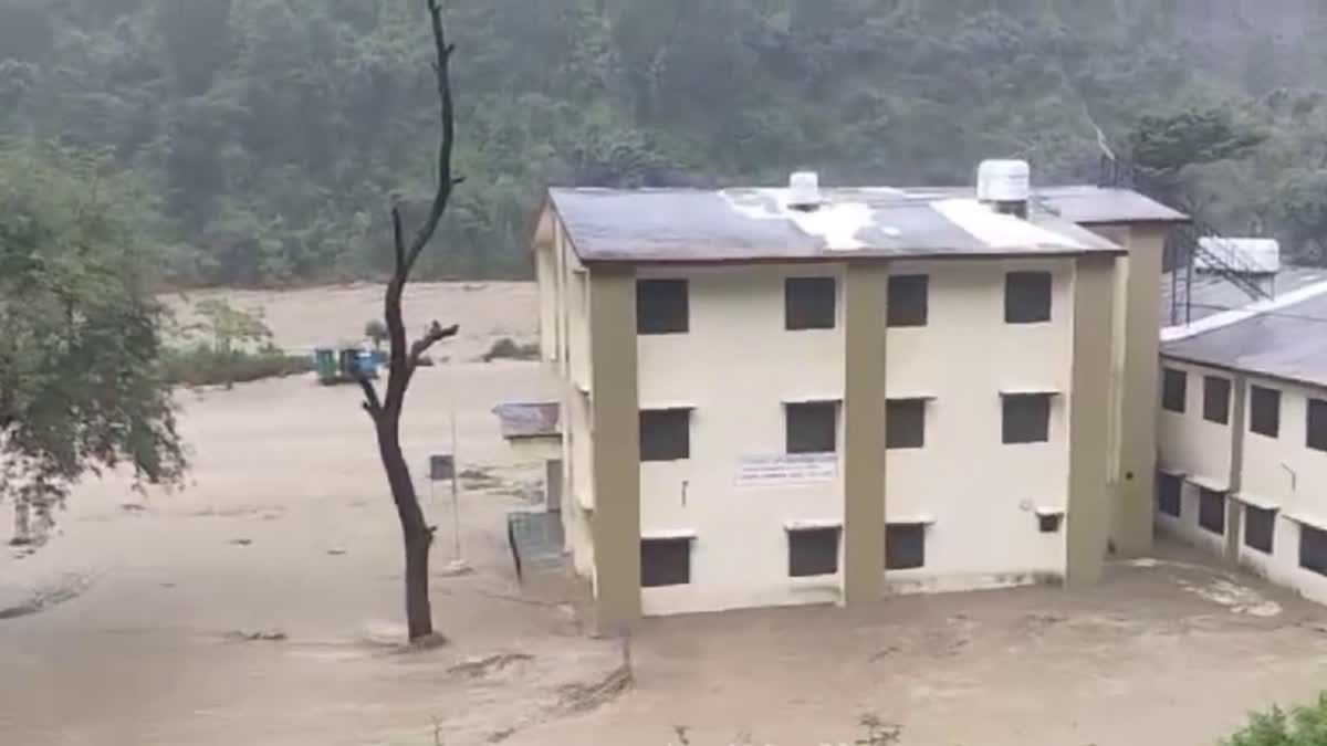 Monsoon fury continuing in Uttarakhand.