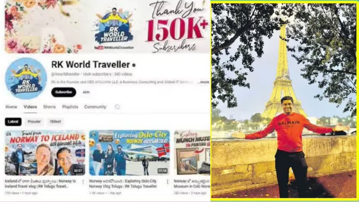 Gande Ramakrishna's Inspiring Quest to Conquer the World as a Vegetarian Traveler