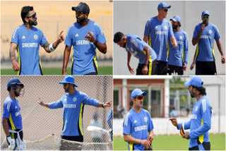 Team India started practice