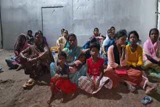 After death workers family had to sit on dharna