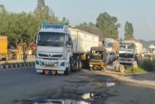 Illegal trucks entering Punjab, mining taking place in pathankot himachal area