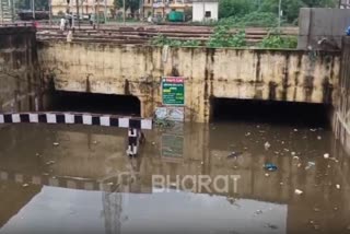 Two Bank Employees Killed As Car Submerges In Flooded Underpass In Faridabad