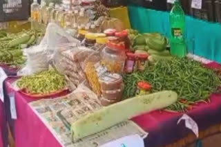 Farmers' group in Kerala offers fresh produce.