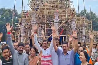 Durga puja pandal