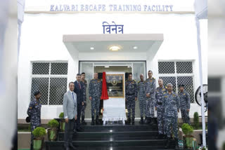 Submarine escape training facility Vinetra was commissioned in Visakhapatnam