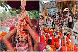 Royal procession of Charbhujanath