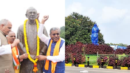 unknown-people-covered-kailashpati-mishra-statue-with-plastic-in-ranchi