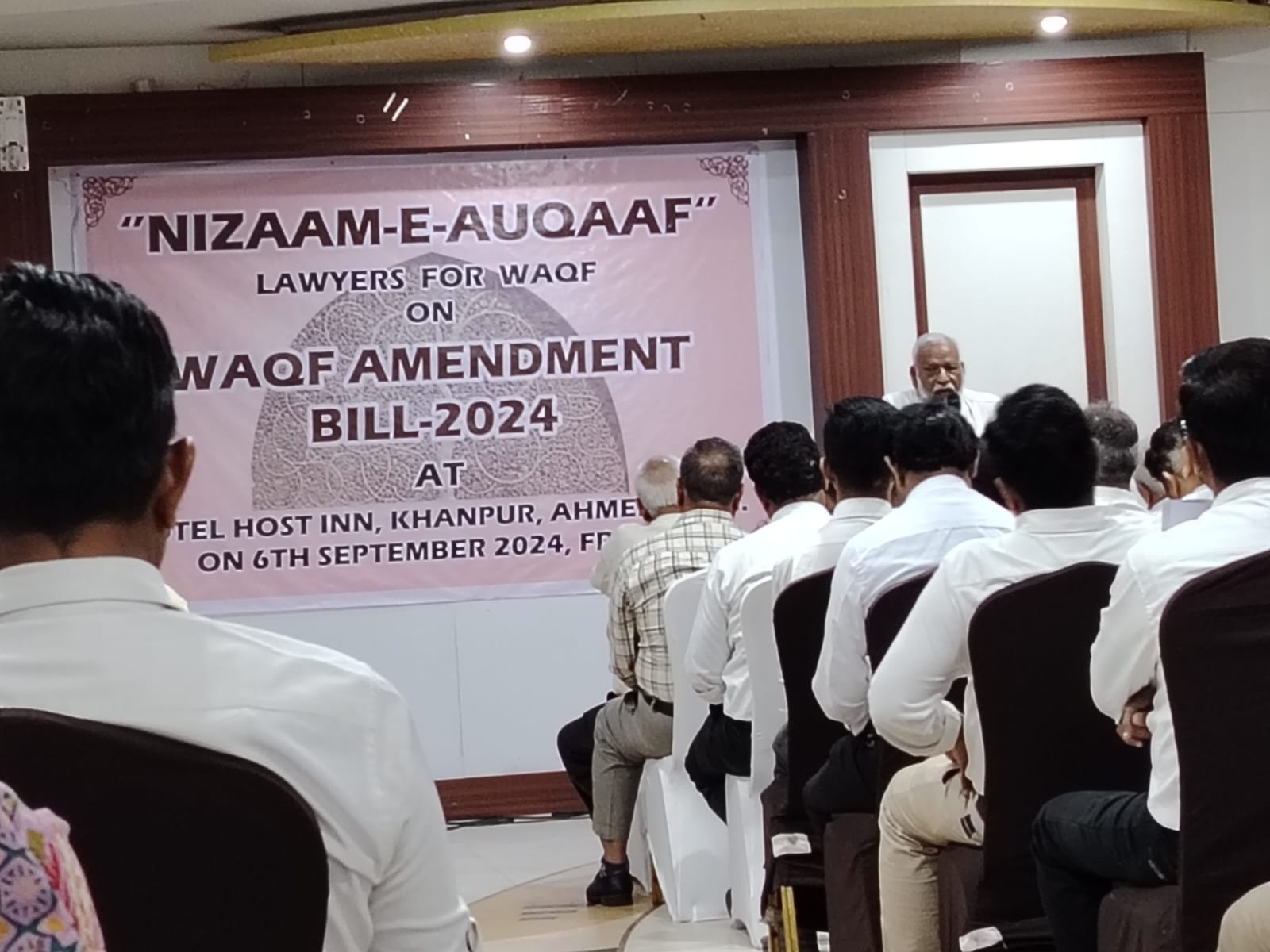 Ahmedabad Lawyers Protest Against Waqf Amendment Bill 2024