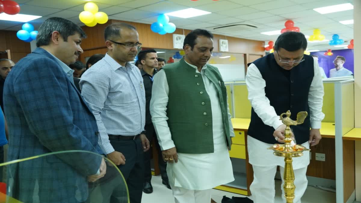 Inaugurates local office of Hexaware Technology in dehradun