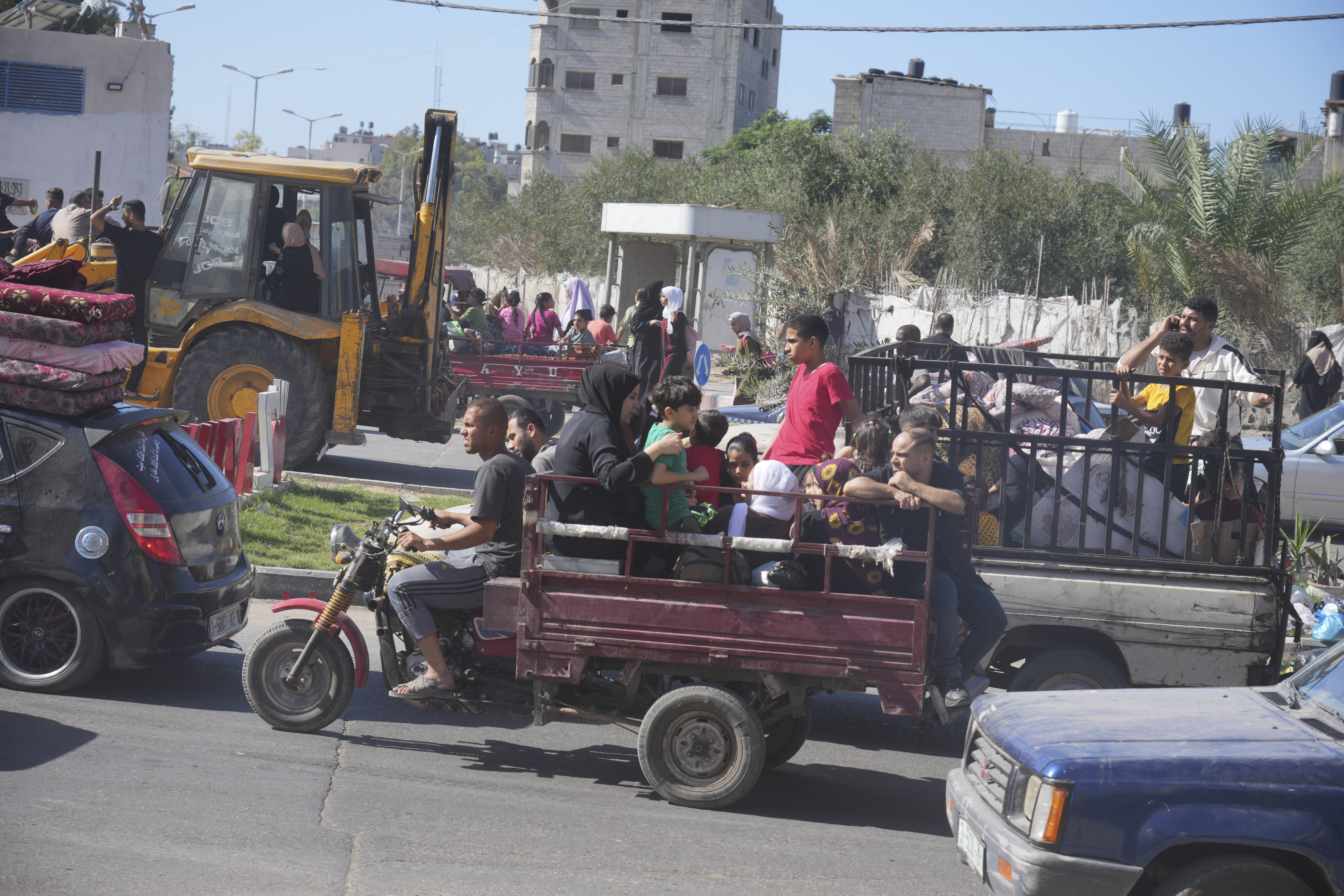 Some 1.1 million people are stranded in the sealed off Palestinian enclave in northern Gaza and evacuating them, amid continuous bombings by Israeli forces and the proposed ground offensive, is impossible and defies the rules of war and basic humanity, humanitarians say.  On Friday, the Israel Defense Forces shared the message for evacuation to the civilians in the Gaza Strip.