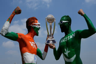 The match between India and Pakistan