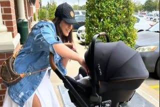 Actor Ileana D'Cruz has recently been serving her fans with precious glimpses of her two-month-old son Koa Phoenix Dolan, and of the fun time the mother-son duo is having. Recently, the new mom can be seen all smiles as she stepped out with her son for the first time to grab some lunch. Ileana took to her social media handle to share their first outing.