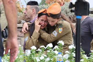 Funeral Of Israeli Soldiers