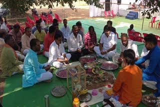 Pind Daan On Mahalaya In Dhamtari