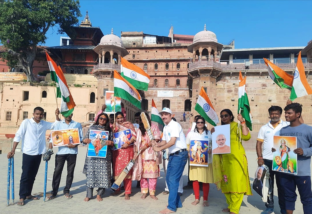 नमामि गंगे टीम ने भारत की जीत के लिए की प्रार्थना.