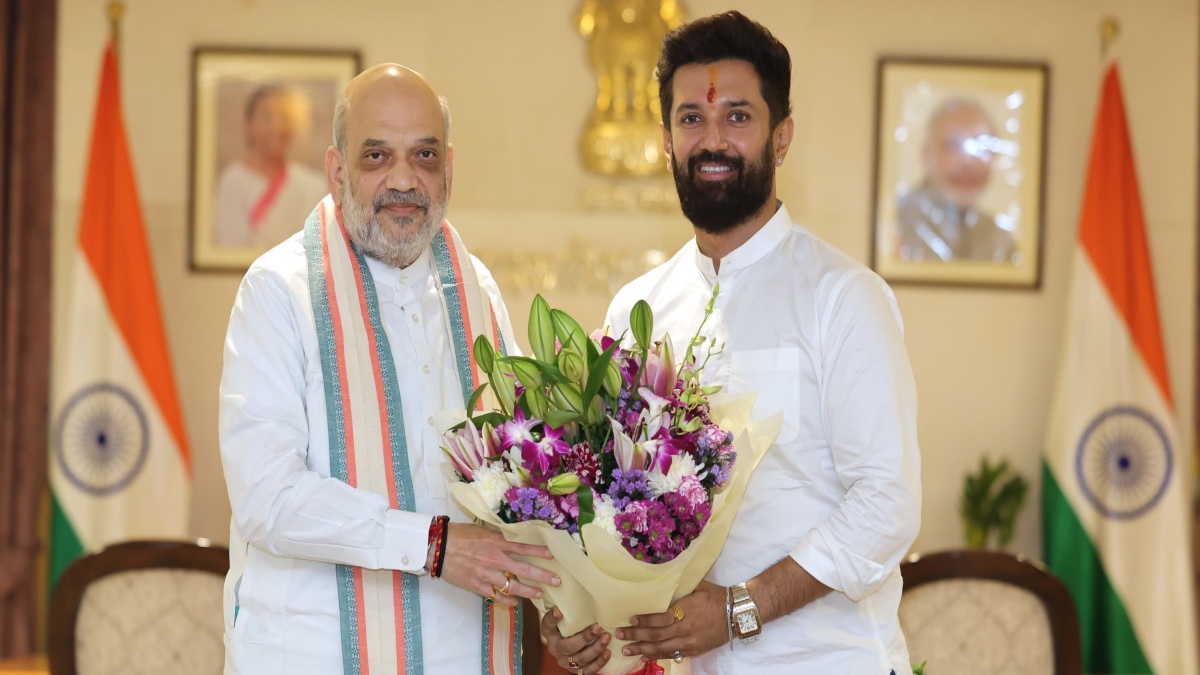 Chirag Paswan's Party LJP (RV) joined BJP-led NDA before Lok Sabha polls