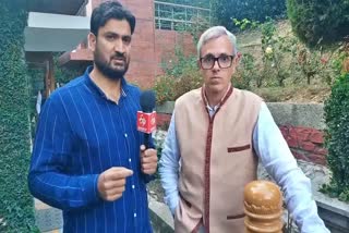 OMAR ABDULLAH OATH  JAMMU KASHMIR GOVERNMENT  കശ്‌മീര്‍ സര്‍ക്കാര്‍ രൂപീകരണം  ഒമർ അബ്‌ദുള്ള സര്‍ക്കാര്‍