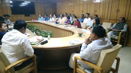 Review meeting of Health and Medical Education Department