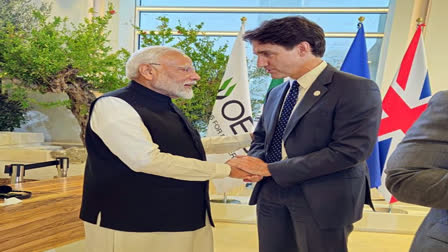 Prime Minister Narendra Modi meets Canadian PM Justin Trudeau