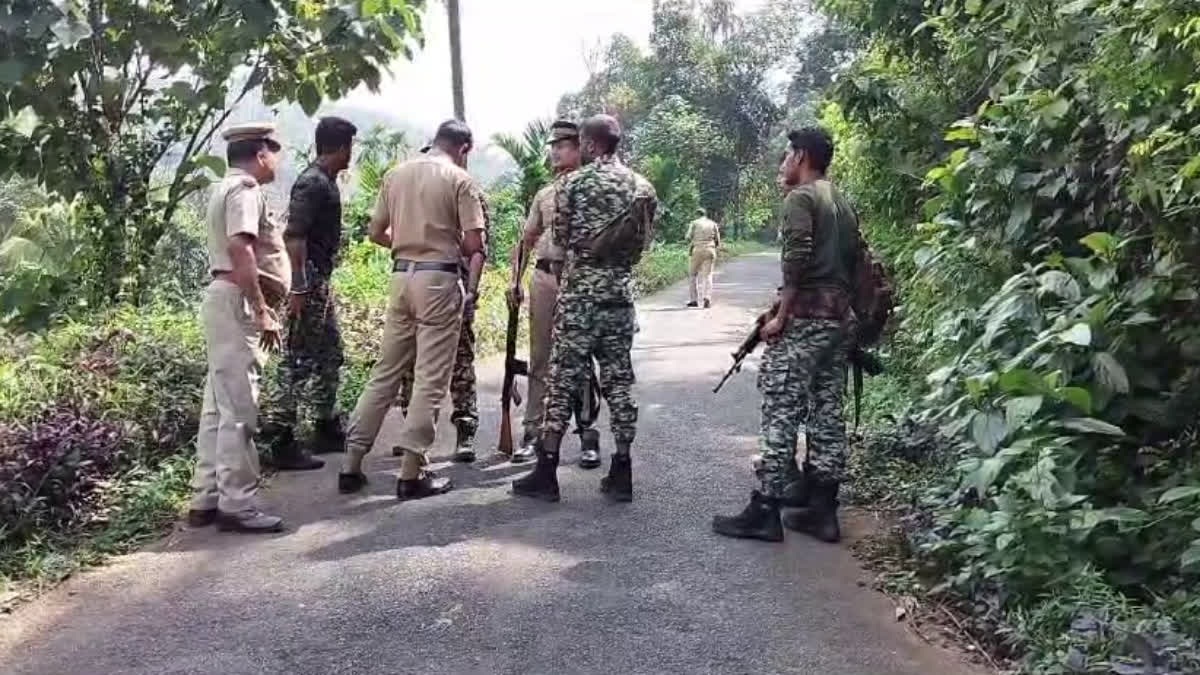 Kannur Maoist attack  Maoist attack in Kannur  Kannur Maoist thunderbolt issue  മാവോയിസ്റ്റ് തണ്ടർബോൾട്ട് ഏറ്റുമുട്ടൽ  കണ്ണൂർ മാവോയിസ്റ്റ് വെടിവയ്‌പ്പ്  ഉരുപ്പുംകുറ്റി മാവോയിസ്റ്റ്  മാവോയിസ്റ്റും പൊലീസും തമ്മിൽ വെടിവയ്‌പ്പ്  maoist attack kerala  maoist attack kerala kannur uruppumkutty