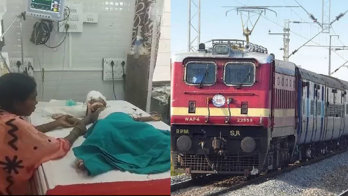 Two girls injured by train in Dantewada