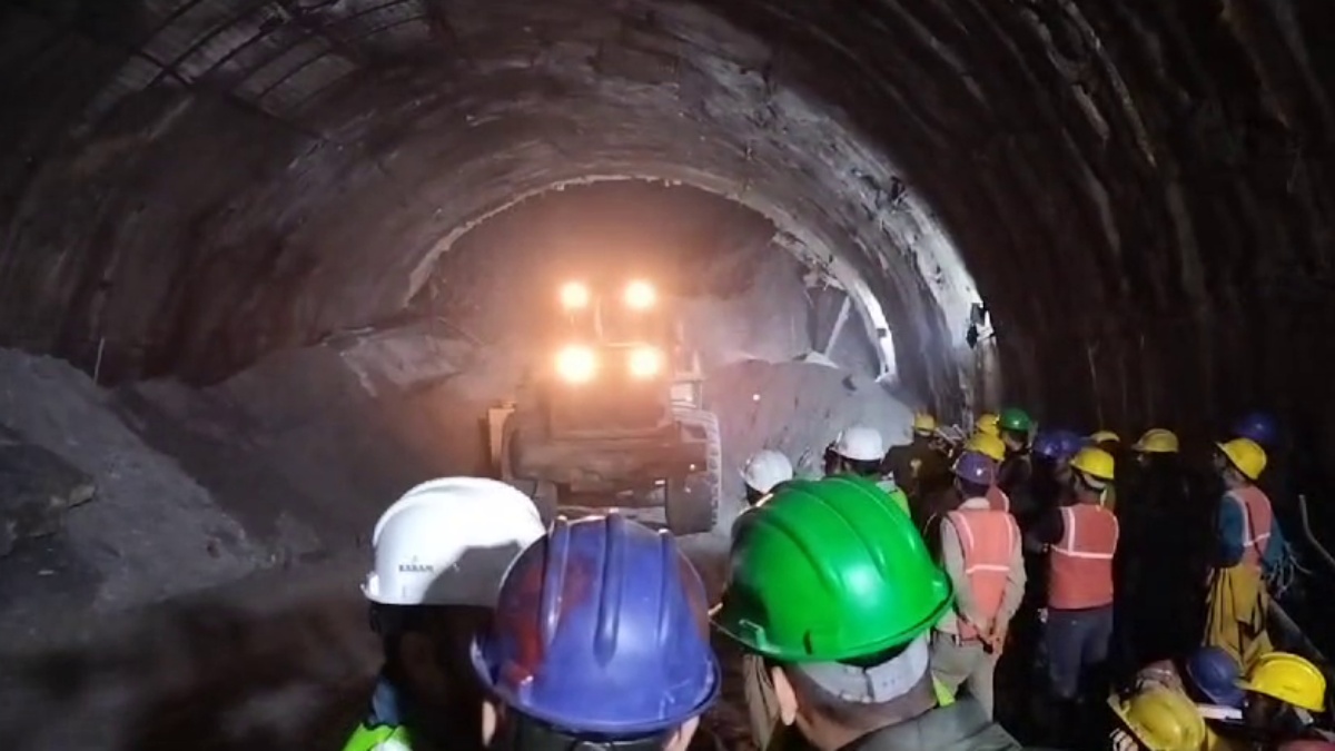 Uttarkashi tunnel collapsed